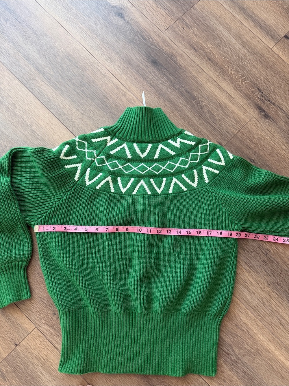 VARLEY Marcie Fairisle Knit Sweater- size Small - Picture 5 of 10